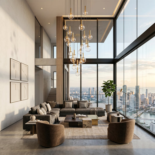 Cascading Lumina Grand Chandelier