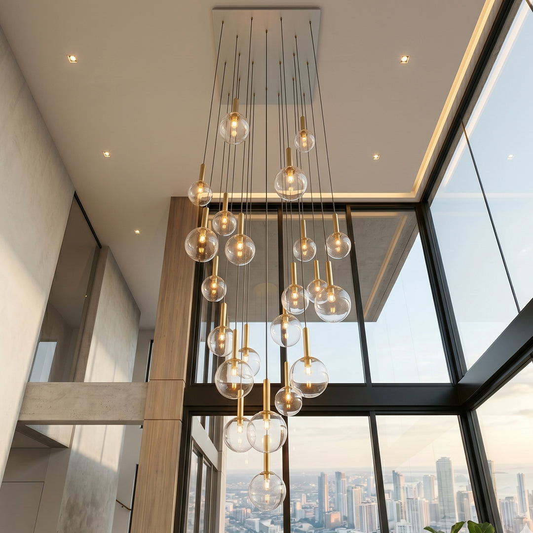 Cascading Lumina Grand Chandelier