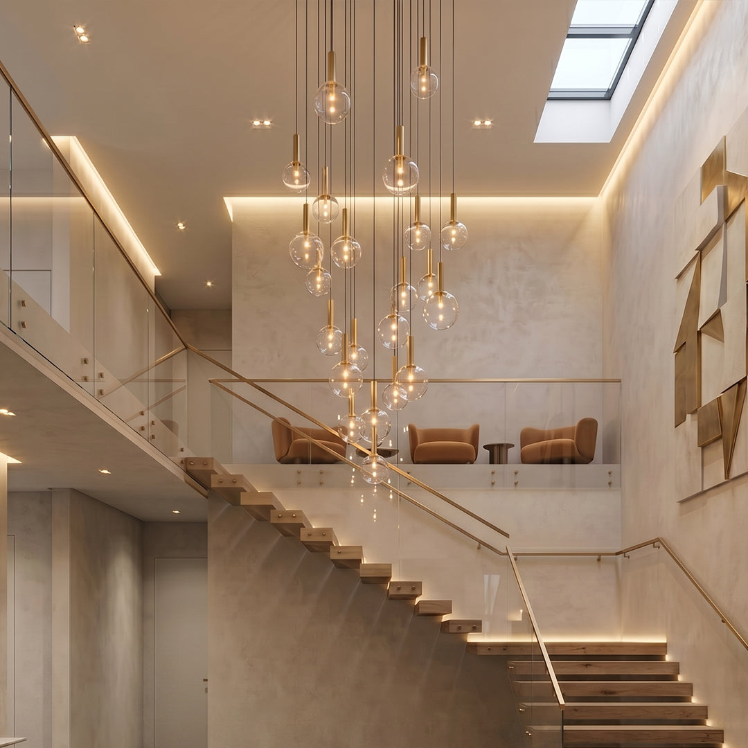 Cascading Lumina Grand Chandelier