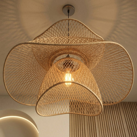 Mariposa Rattan Pendant Light