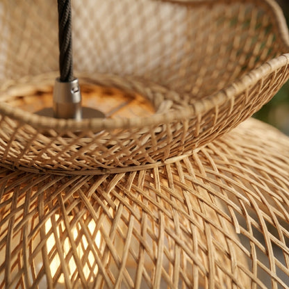 Mariposa Rattan Pendant Light