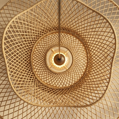 Mariposa Rattan Pendant Light