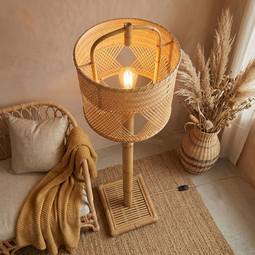 Tala Bamboo Floor Lamp